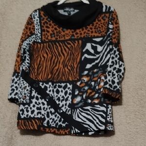 Animal Print Women's Sweater